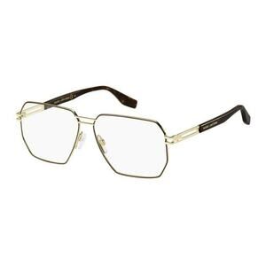 NEW!! Marc Jacobs MARC 635 001K00 Gold/Brown Sunglasses authentic
